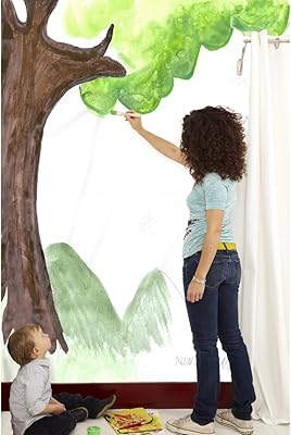 Removable sticker wallpaper Team Paper, size 52 cm x 396 cm, white TBY029.. With DIAYTAR Nigeria, everything is within reach — and within budget.