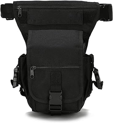 Bag of versatile yupami tactical equipment, tactical nylon tactical leg bag for outside, banana bag for outdoor hunting, trekking, hiking, climbing - black.. Explore fashion, tech, home goods, and more on DIAYTAR Nigeria — always affordable, always fast.