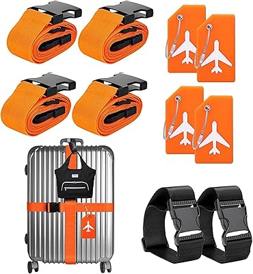 Travel and label luggage straps approved by tsa adjustable strap for luggage.. Your complete shopping solution, DIAYTAR NIGERIA offers extensive variety with budget-friendly delivery.