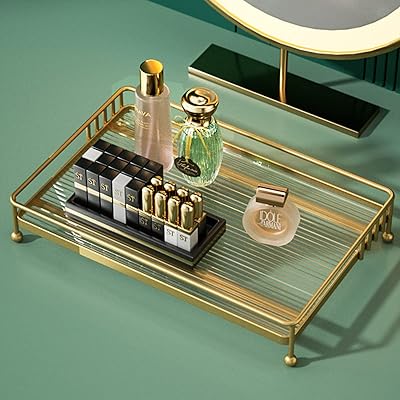 Klonox Large Makeup Organizer Organizer of Skin Care Skin Cosmetic Storage Box for Large Capacity for Bedroom Office Computers (Monocouche).. DIAYTAR NIGERIA: Your partner in affordable shopping with nationwide delivery in just 5-8 days.