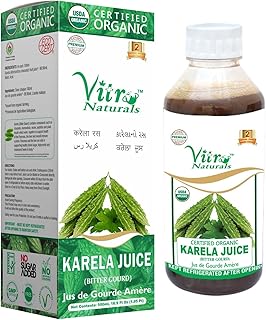 Karela juice (bitter gourd) Certified vitro biological 500ml | Immunity and digestion booster.. Shop with purpose and save with DIAYTAR NIGERIA's extensive platform and nationwide delivery service.