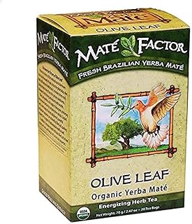 Yerba matte olive leaf, 20 bags (pack of 1).. DIAYTAR NIGERIA: Revolutionizing accessibility to quality products at budget-friendly prices across Nigeria.