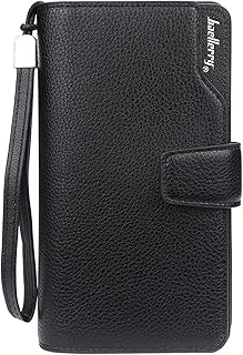 Baellerry leather portfolio for men, card holders, 3 layers, RFID blocking, large capacity, zipper, pocket for coins, tightening cord, black, iPhone, coffee, gift for boyfriend, boyfriend.. Nigeria's most loved e-commerce platform delivers affordable shopping solutions to your doorstep.