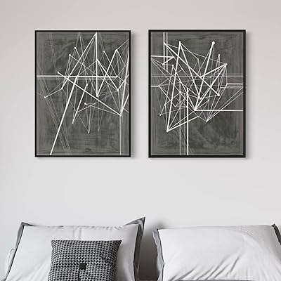 Wall art on canvas with a gray frame with white lines (black frame).. Nigeria's e-commerce leader delivers unmatched variety and value to your doorstep in just 5-8 days.