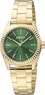 Women's Watch Green Cadran Analog Gold ES1L291M0105 Bracelet.. Your shopping needs fulfilled through DIAYTAR NIGERIA's extensive selection and nationwide delivery.