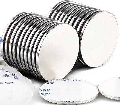 Powerful Lovimag Embale as neodium magnetic disk, with powerful magnets in rare land on two sides, perfect for the refrigerator, DIY, construction, art, crafts and office, 3.2 "x 0.16" - Package of 20.. DIAYTAR NIGERIA connects you with thousands of products at competitive prices, delivered within a week.