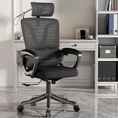 Ergonomic steering office chair, home office office chair with large headquarters with great headrest, modern desktop with lumbar support and adjustable armrests, mesh chair.. Transform how you shop with DIAYTAR NIGERIA's vast selection and budget-friendly delivery options.