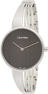 Quartz watch for woman Calvin Klein, analog display and stainless steel bracelet k6s2n111, silver, bracelet.. DIAYTAR NIGERIA combines extensive variety with budget-friendly prices and prompt nationwide delivery.