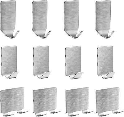 Aoshuang Hooks Robust self-adhesive walls in 304 stainless steel without trace.. DIAYTAR NIGERIA puts thousands of products at your fingertips with affordable prices and delivery within a week.