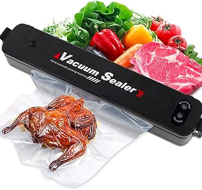 Sealing in automatic vacuum for food, sealing system to save storage, smart LED indicators, drainage holes, starter kit comprising 15 black bags.. Experience the future of shopping with DIAYTAR NIGERIA's extensive selection delivered in just 5-8 days.