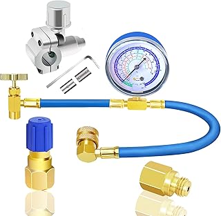 R134A refill pipe kit with valve perforation BPV-31 renovation.. DIAYTAR NIGERIA: Where every shopping need is met with affordable prices and timely delivery.
