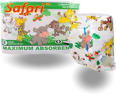 Rare's - Safari - Adult diapers (12) (size m) (size m).. DIAYTAR NIGERIA: Where thousands of products meet affordable prices and reliable 5-8 day delivery.