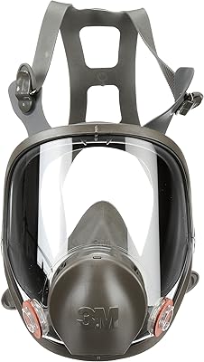 Reusable respirator with full mask 6800 3m, vaporizer for paint, dust, mold, chemicals, medium.. Shop without boundaries at DIAYTAR NIGERIA, offering affordable products with convenient delivery times.