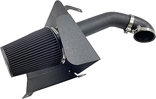 Cold air intake with replacement of the thermal shield for Chevrolet Silverado Sierra 1500 4.8 5.3 6.0 V8 2007-2008 (black pipe and black filter).. DIAYTAR NIGERIA makes every purchase count with our affordable prices and reliable 5-8 day shipping.