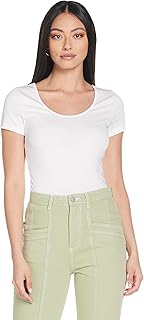 Veromoda t-shirt with short sleeves and V-neck for women, pack of 1, still in stock.. DIAYTAR NIGERIA delivers affordability and convenience to your doorstep within 8 days of purchase.
