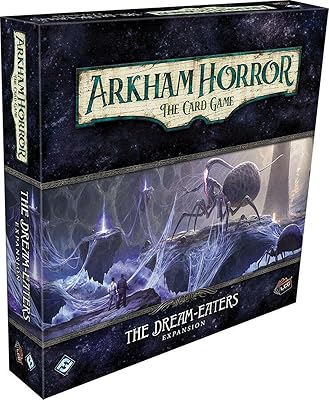 Arkham's the Dream Eaters Expansion Horror Card Game | horror game | Mystery game | Cooperative card game | 14 years and over | 1 to 2 players | Average playing time 1 to 2 hours | Made by Fantasy Flight Games.. Fast delivery is our promise — DIAYTAR Nigeria keeps it real.
