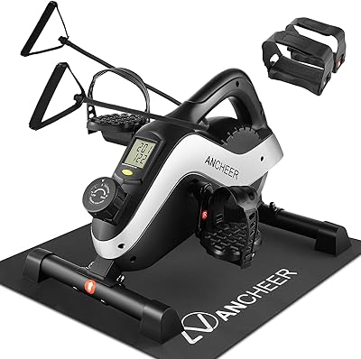 Pedal exercise device under the Office Ansher - Mini Exercise for Assize Legs for therapy of the elderly, portable coach for home office, 8 resistance levels with LCD screen.. Shop across categories at DIAYTAR NIGERIA with the confidence of affordable prices and delivery within 8 days.