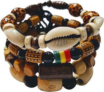 Novarena 1-24 pieces African bracelets with adjustable length for men and women, multilayer pearls, traditional tribal ethnic bracelets.. DIAYTAR NIGERIA combines affordability with convenience, delivering your purchases within 5-8 days.