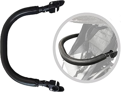 Bumper bar, armrest, handle and transverse bar for bbz yoyo and yoyo+stroller, imitation black leather.. Shop with purpose at DIAYTAR NIGERIA and discover a world of products at budget-friendly prices.
