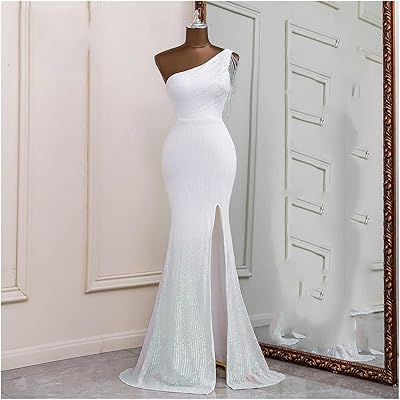 Xxxdxdp sexy evening dresses with a shoulder, evening dresses for ball and evening (color: C, size: US 14 - XL).. DIAYTAR NIGERIA revolutionizes e-commerce with our affordable prices and dependable delivery timeframes.