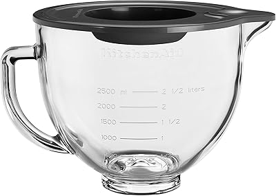 Batter on Kitchenaid 5ksm5gb base, optional accessory, fresh glass, transparent.. Get more for less on DIAYTAR Nigeria — Nigeria’s favorite e-commerce platform.