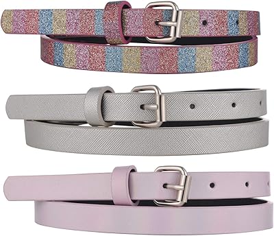 Arc-en-ciel belt set for girls 3 pieces black and silver.. DIAYTAR Nigeria offers the perfect blend of affordability and efficiency. Shop now and get your products delivered between 5 and 8 days nationwide.