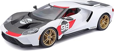 Maisto 1 18 "2021 Ford GT 98 White Heritage car model.. DIAYTAR NIGERIA combines affordability with convenience, delivering your purchases within 5-8 days.
