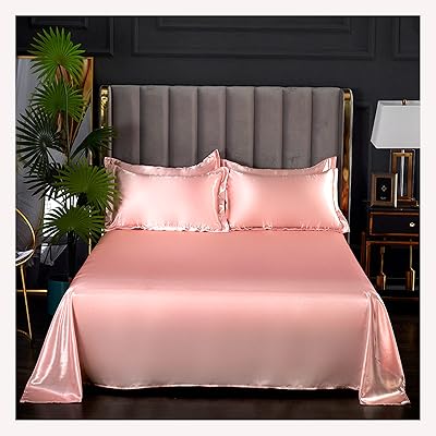 Sigurous silk sheets - Silk sheets + silk pillowcase Care of hair and satin skin of snow + soft mulberry silk breathable reversible.. Unlock endless possibilities with DIAYTAR NIGERIA's affordable marketplace and reliable delivery service.