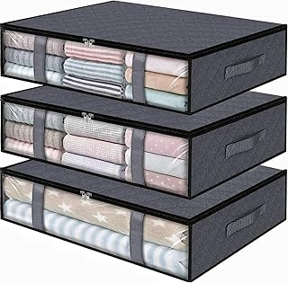 3 rooms foldable cover storage bags under the bed storage storage containers for clothing bedroom duvet cabinet dormitory.. Shop the future with DIAYTAR NIGERIA - thousands of products, unbeatable prices, delivery within a week.