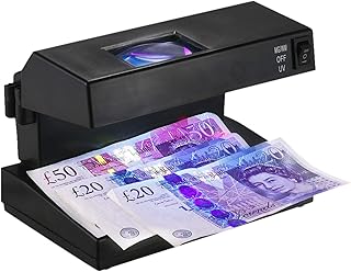 False detector of GOLOLRC laptop tickets, banknotes, notes verifier, machine supporting detection of ultraviolet UV and watermark with magnifying glass, forged silver tester for USD Euro Pound, E.. DIAYTAR NIGERIA combines extensive product options with budget-friendly prices, delivered in 5-8 days.