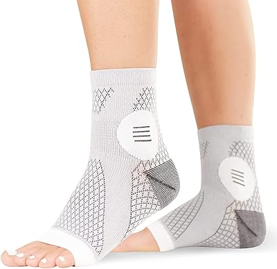 Neuropathy socks - Compression sleeves for diabetic peripheral neuritis for nervous pain pain, ankle drop and plantar fasciitis for men and women (M).. DIAYTAR NIGERIA redefines convenience with our vast product selection and swift nationwide delivery.