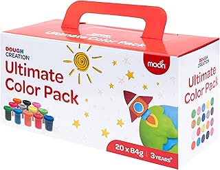 Moon Dough Creation Ultimate Color Pack Lot of 20 Modeling paste for children.. Discover the convenience of DIAYTAR NIGERIA's vast e-commerce platform with delivery in just 5-8 days.