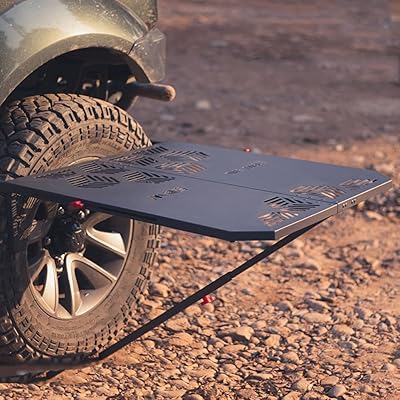 Portable iron table, light outdoor dining table with adjustable height, maximum weight 44 lb, for camping and outdoor adventures 27 x 25.. Discover endless possibilities with DIAYTAR NIGERIA's comprehensive catalog and reliable delivery service.