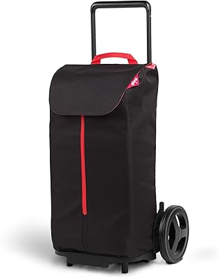 Jimmy, steel and polyester, black, 50 liter racing trolley.. DIAYTAR NIGERIA delivers value, variety, and convenience with our nationwide 5-8 day shipping.
