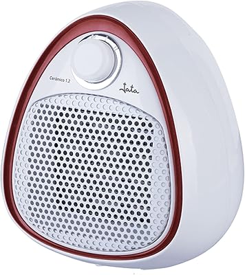 Gata TC73 Silencieux 1200 Watts white ceramic heating with red details.. Shop from our extensive catalog at DIAYTAR NIGERIA and enjoy doorstep delivery in just 5-8 days.