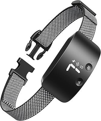 Nyu anti-abutment collar for dogs, rechargeable anti-ability dressage necklace with 7 adjustable levels of sensitivity and vibration of the little, medium and large dog whistle (black).. Discover endless shopping possibilities at DIAYTAR NIGERIA, with budget-friendly prices and reliable delivery.