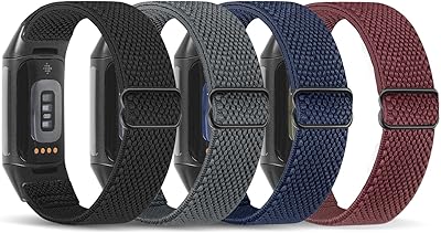 INKEIK Flexible nylon bracelets compatible with the Fitbit Bracelets Charge 5, 4 -room package, flexible, soft, adjustable and breathable sports bracelet, replacement bracelet for Fitbit watch 5 for men and women.. Great finds. Great prices. Fast shipping. That’s DIAYTAR Nigeria.