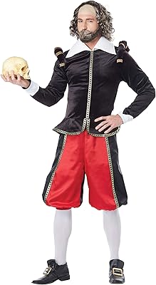 Costume William Shakespeare for Personalized Adult Adults (1 set) by California.. DIAYTAR NIGERIA: Your partner in affordable online shopping with reliable 5-8 day shipping nationwide.