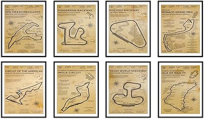 Wall art on F1 racing track design canvas without frame, size 8 x 10 inch, for the decoration of the boys' room for car lovers.. Experience shopping satisfaction with DIAYTAR NIGERIA's vast selection and nationwide delivery service.