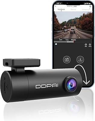 DDPAI DASH CAM 1296P UHD, CAC control dashboard camera for cars with night vision, front dashboard camera with G sensor, loop recording, 24 -hour parking model, rotary lens recording at 330 ° front or interior, support 512g.. Experience hassle-free shopping with DIAYTAR NIGERIA's user-friendly platform and prompt delivery service.