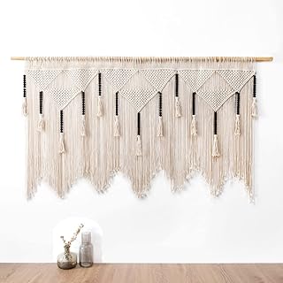 SO Now Large wall hovering in macramé 70 "x 40" headboard.. Your digital shopping companion, DIAYTAR NIGERIA offers unmatched value with nationwide shipping.