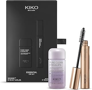 Makeup kit for essential eyes Kiko Milano: mascara restructuring eyelashes and mini make -up removal in 2 steps, black.. Transform your shopping experience with DIAYTAR NIGERIA's vast product selection delivered at unbeatable prices.