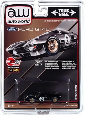 1966 Ford GT40 #2 Black edition limited to 3,600 pieces worldwide 1/64 car model molded under pressure 1/64 by Authorld CP7922222.. Shop with confidence at DIAYTAR NIGERIA, enjoying competitive prices and delivery within 8 days.