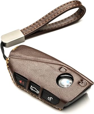 Vitodeco Case in real leather keychain compatible with BMW X5 2024.. DIAYTAR NIGERIA: Connecting Nigerians with their needs through our affordable and diverse marketplace.