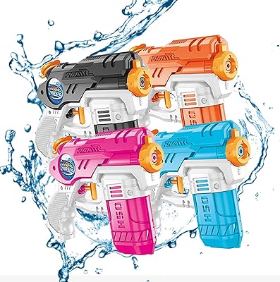 Mother Anna 4 pieces Water pistols for children, 300cc water pistols for young boys and girls, toy water gun for party gifts and outdoor activity toy in hot summer.. Experience the future of shopping with DIAYTAR NIGERIA's extensive selection delivered in just 5-8 days.