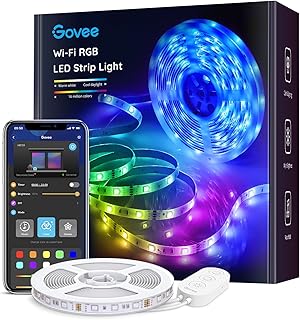 Jovi Smart Light Strip 5050 LED with 16 million colors, controlled via a mobile application, works with Alexa, Google, iOS and Android - 16.4 feet.. DIAYTAR NIGERIA delivers on our promise of variety, affordability, and prompt nationwide shipping.