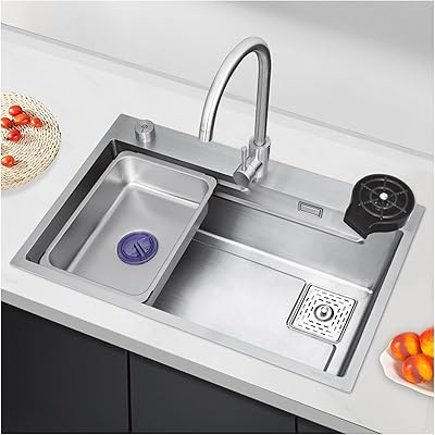 Nano stainless steel cascade kitchen sink 304.. From big brands to everyday basics — DIAYTAR Nigeria has you covered.