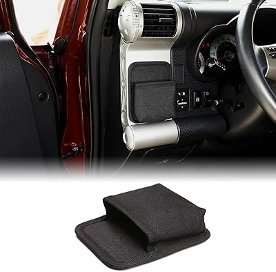 LL Kong Multifunctional storage box in Oxford fabric of black color from the bottom of the air outlet for Toyota FJ Cruiser 2007-2021.. Experience shopping without stress at DIAYTAR NIGERIA's comprehensive and budget-friendly platform.