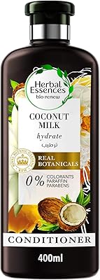 Herbal Essences Organic: Renew Post-Shampoo with coconut milk, 400 ml.. Discover the joy of online shopping with DIAYTAR NIGERIA's budget-friendly prices and reliable shipping.