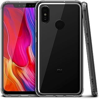 Cover/chromed chrome lid Vrs Design for Xiaomi Mi 8 - Transparent.. With DIAYTAR Nigeria, shopping online is easy, affordable, and fast.